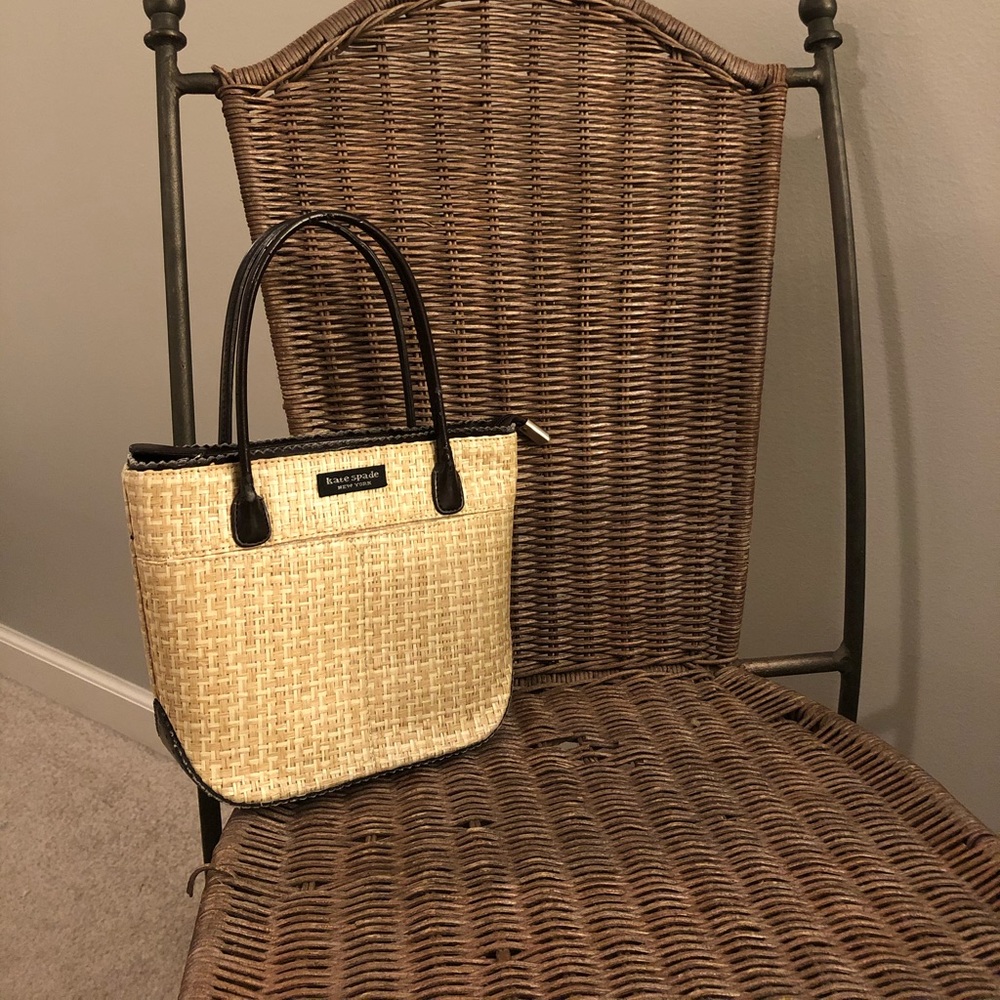 Kate Spade Woven Basket Handbag